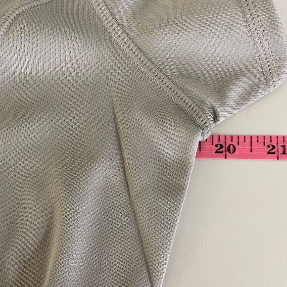 Merrell Barefoot Tech Tee Shirt Size L Gray Opti-Wick Shirt UPF Sun Protection - Picture 11 of 13